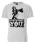LOGOSHIRT Shirt ‘Dirty Harry – Nice To Meet You’  grijs / zwart
