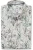 OLYMP Level Five Garment Washed Linnen Overhemd beige, Bedrukt