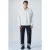 Sweatshirt met polokraag en knopen