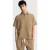 Heren Relaxed Fit Katoenen Korte Mouwen Shirt
