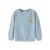 NAME IT MINI sweater met print – lichtblauw