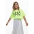 Desigual maxi jurk limegroen