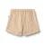 Wheat regular waist casual short beige met textuur
