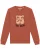 Watapparel Sweatshirt ‘ Toast Malone ‘  lichtbruin / gemengde kleuren