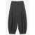 AWARE ballon broek met plooien en wol – grijs