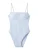 Calvin Klein Swimwear Badpak  lichtblauw