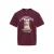 KIDS ONLY GIRL rechtvallend gebreide T-shirt met print – donkerrood