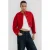 Mango tweed jasje rood