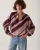 Summum Top V Neck Stripe Printed 2s3560-12488 Sweater 120 Multicolour