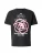 new balance Shirt  rosa / zwart / wit