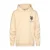 Petrol Industries hoodie met backprint – crème