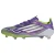 ADIDAS PERFORMANCE Voetbalschoen ‘F50 Elite’  lichtgrijs / neongroen / donkerlila