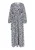 IZIA Jurk  blauw / zwart / wit