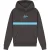 Malelions Junior Tube Hoodie | Graphite/Bright Blue