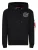 Alpha Industries Dark Side Hoodie Zwart Reflectief