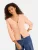 love & roses Gebreid vest  abrikoos