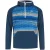 Head Heren-sweatshirt met geometrisch patroon en reguliere raglanmouwen (Blauw)