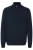 !Solid Gebreid vest ‘Denley LS6’  donkerblauw