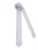 Calvin Klein Stropdas ‘BRYNN’  lichtblauw / wit