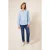 White Stuff Maple Embroidered Shirt Blue