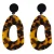 Club Manhattan oorbellen Abstract Tortoise bruin