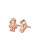 Hey Happiness Oorbellen ‘Santa Cheer’  rose-goud