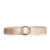 Prada, metallic leren riem