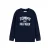 Tommy Hilfiger longsleeve met logo – donkerblauw