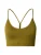NIKE Sport bh  olijfgroen