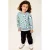 NAME IT MINI sweater met print – lichtgroen