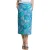 River Woods Blue/green Floral Midi Skirt