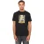 Duck and Cover Heren Camostack T-Shirt (Zwart)
