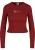 Karl Kani Shirt  donkerrood / wit