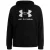 UNDER ARMOUR Sportsweatshirt  zwart / wit