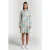 DIDI Tunic Chill Out In Offwhite With Palm Festival Print.