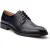 Base London Mouw Leren Heren Marineblauwe Veterschoenen
