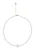 NAEMI Ketting  wit