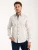 7Camicie Zakelijk overhemd ‘Roma Iconic Satin Man Shirt Green’  grijs