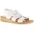 Hush Puppies Dames Sandalen Eden Leer Elastisch wit