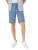 Bermuda Brax Bari blauw regular fit