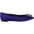 Dolce & Gabbana Paarse Suède Kristallen Loafers Flats Schoenen