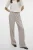 VERO MODA straight high waist broek beige