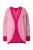 Ulla Popken Gebreid vest  magenta / roze gemêleerd
