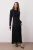 Dames platte maxi lange chique/nachtjurk met hijab