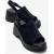 Power Leer Platform Sleehak Sandalen (Women)