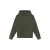 Rellix rechtvallende hoodie met backprint – donkergroen
