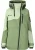 SLOPE Outdoorjas ‘Zuko’  groen / lichtgroen