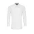 Premier Heren Colours Popeline Getailleerd overhemd met lange mouwen (Wit)