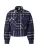 QS Tussenjas  navy / lichtblauw / pruim