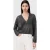 AllSaints Kaito V Neck Carbon Grey